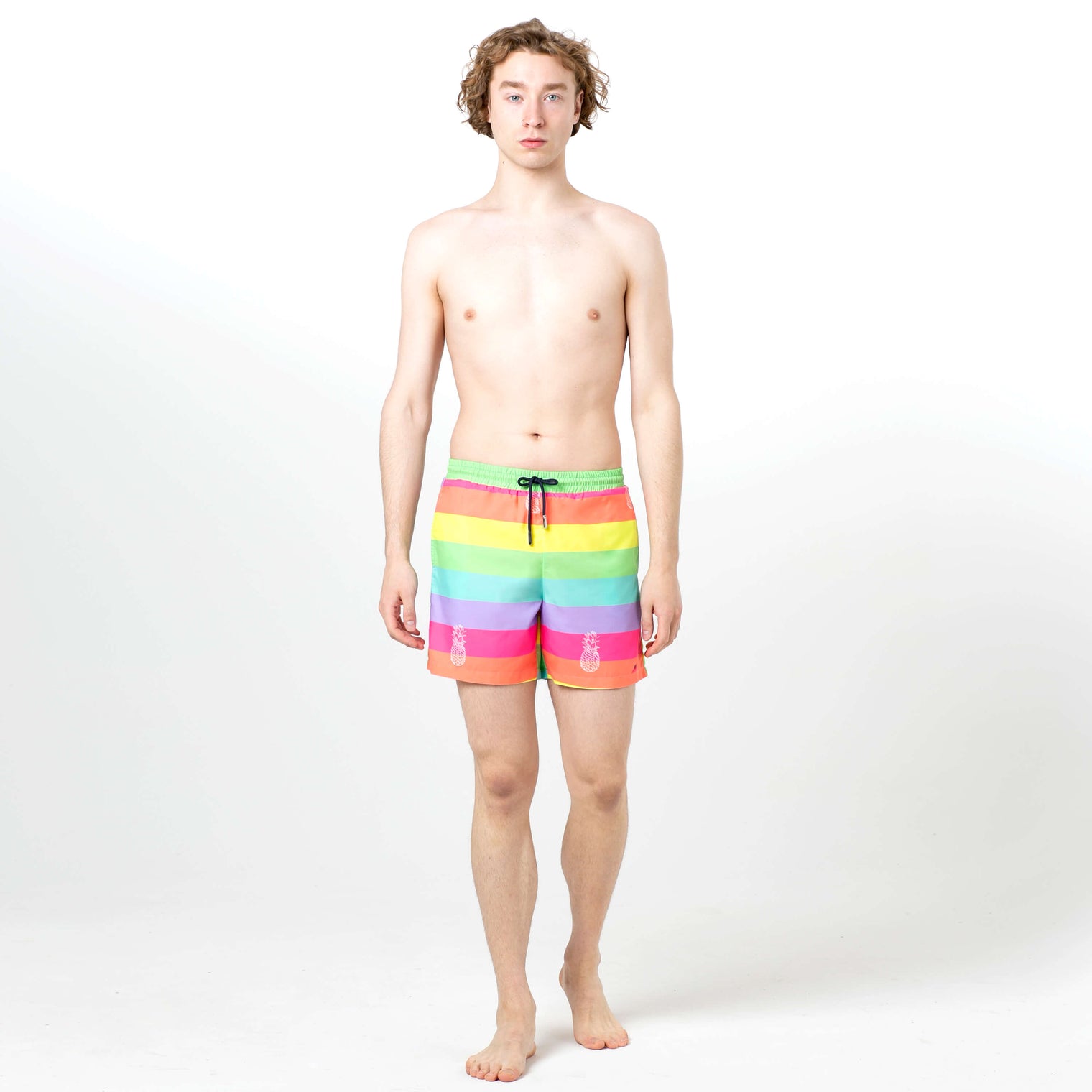 Rainbow Stripes Fun in the Sun Shorts