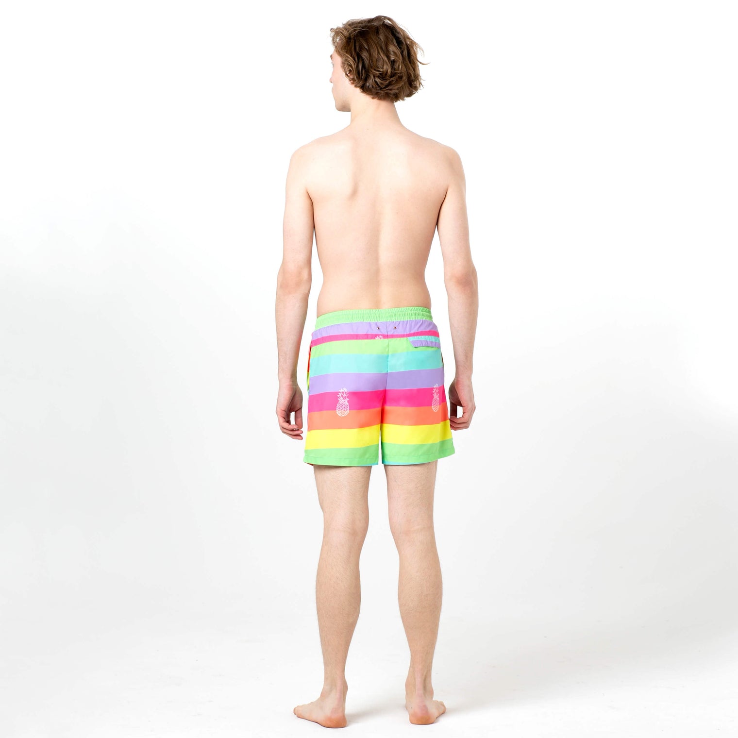 Rainbow Stripes Fun in the Sun Shorts