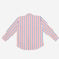 Red & Blue Stripes- Classique Shirt