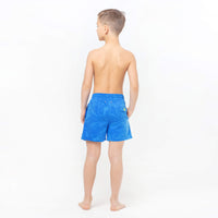 Tidal Waves Blue Magic Printed Shorts