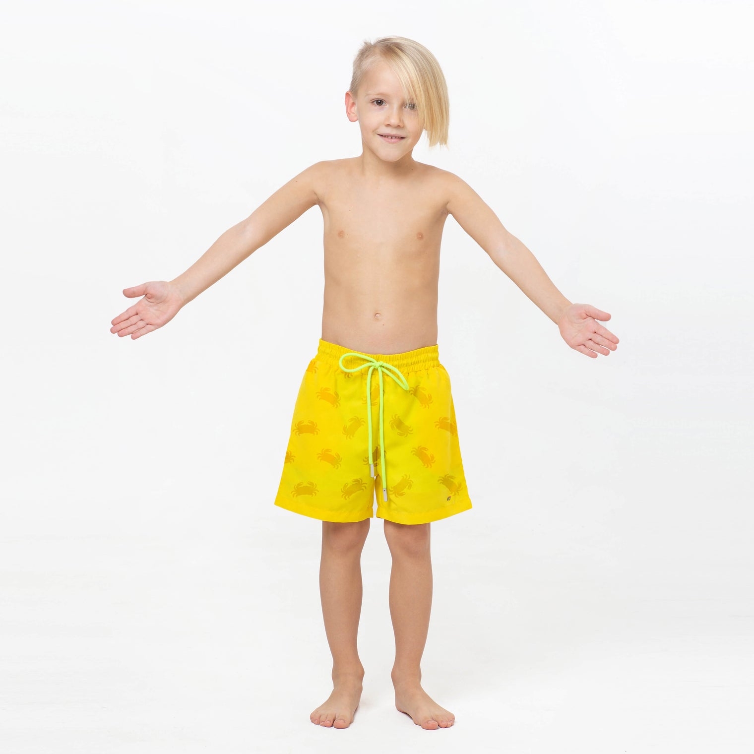 Yellow Magic Printed Shorts