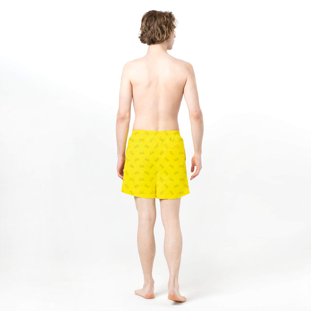 Yellow Magic Printed Shorts