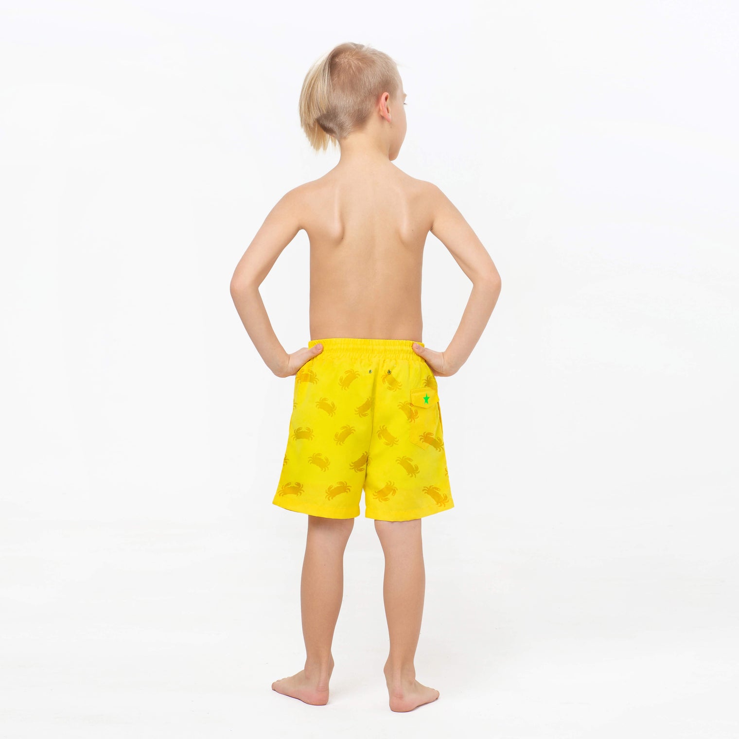 Yellow Magic Printed Shorts