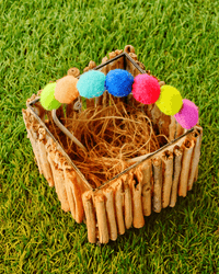 MULTICOLOUR BALLS  HAIRBAND