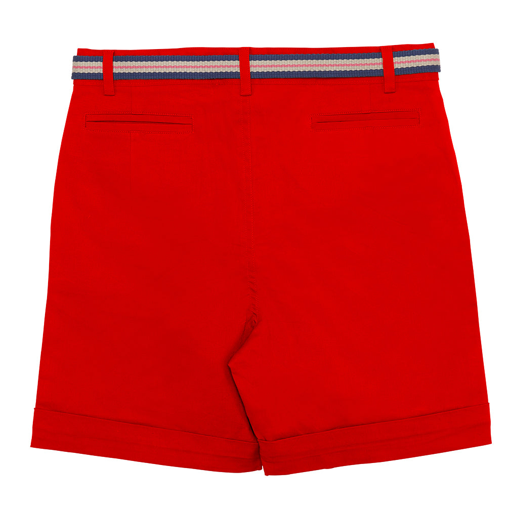 Autum Breeze Shorts-Red