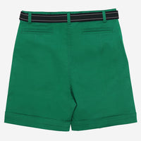 Autum Breeze Shorts-Emerald Green