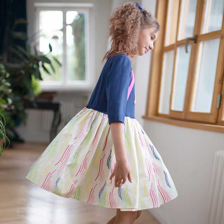Girl wearing Anaario Dora Dress