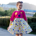 Girl wearing Anaario Dora Dress