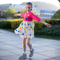 Girl wearing Anaario Dora Dress