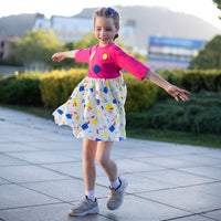 Girl wearing Anaario Dora Dress