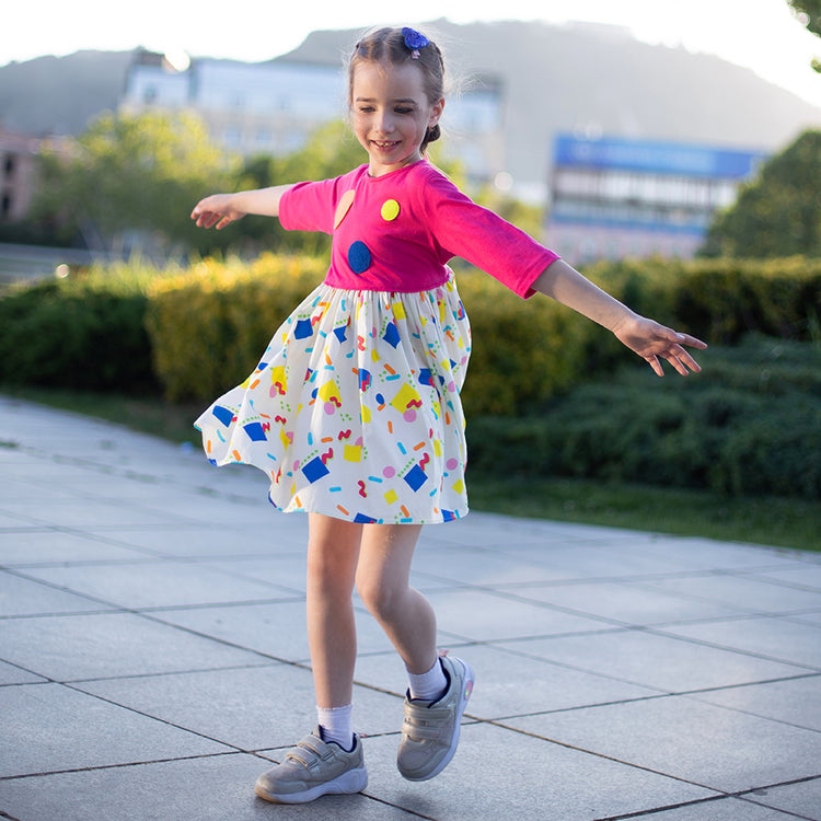 Girl wearing Anaario Dora Dress