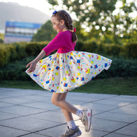 Girl wearing Anaario Dora Dress