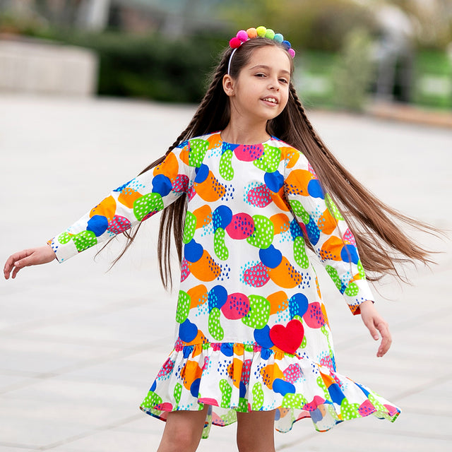 Girl wearing Anaario Field of Dreams Dress