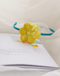 Anaario Flower Hairband, Yellow hairband for kids