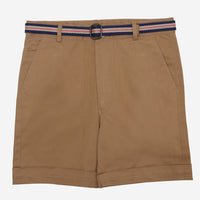 Autum Breeze Shorts-Brown Beige