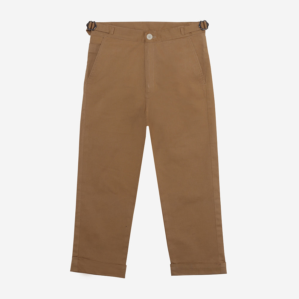 Coco Trousers-Brown Beige