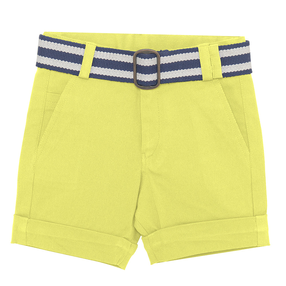 Autum Breeze Shorts-Yellow