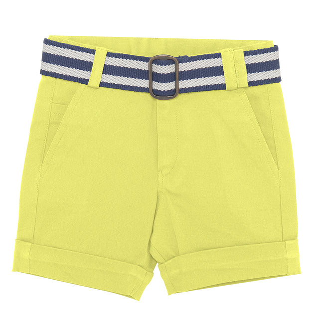 Autum Breeze Shorts-Yellow