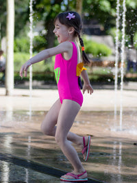 Fuchsia Water Melon One Piece