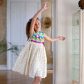 Girl wearing Anaario Magic Dust Dress