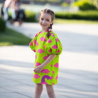 Girl wearing Anaario Meringue Dress