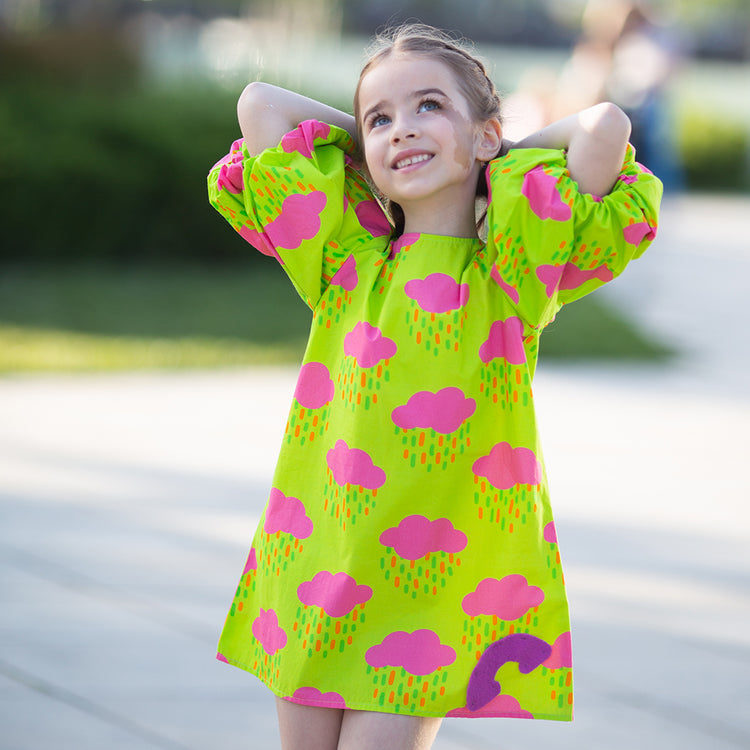 Girl wearing Anaario Meringue Dress