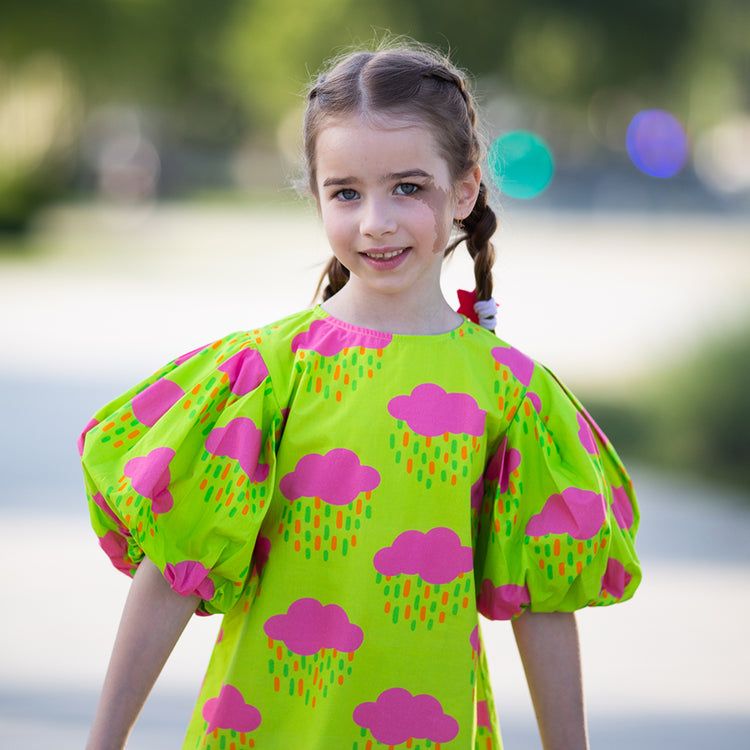Girl wearing Anaario Meringue Dress