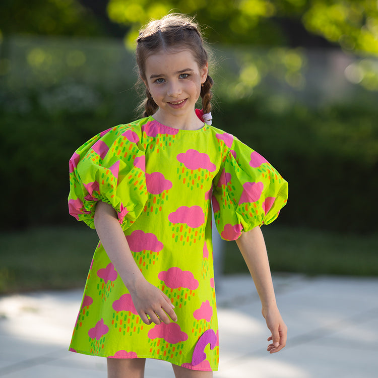 Girl wearing Anaario Meringue Dress