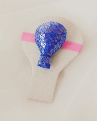 Anaario Parachute Hair Ties, Blue hair tie for kids