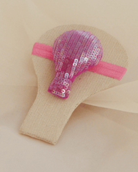 Anaario Parachute Hair Ties, Purple hair tie for kids