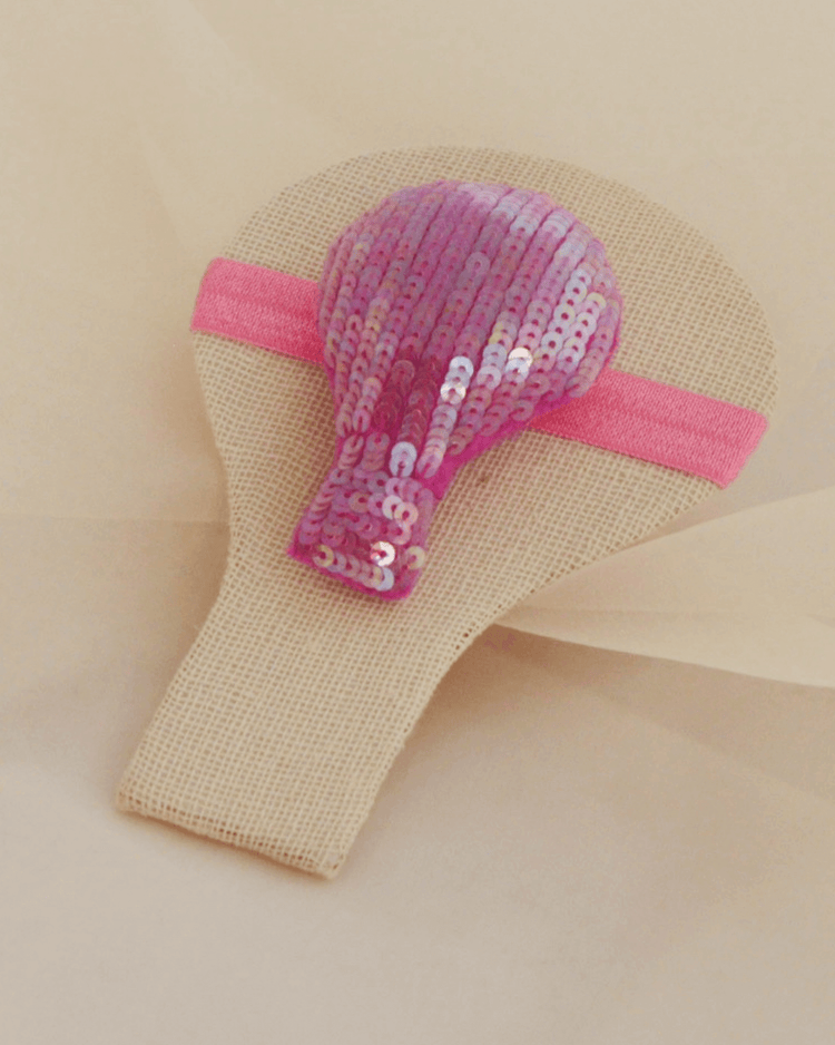 Anaario Parachute Hair Ties, Purple hair tie for kids