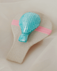 Anaario Parachute Hair Ties, Light Blue hair tie for kids