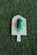 Anaario Popsicle Hair Ties, Green hair tie for kids