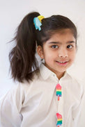 Anaario Popsicle Hair Ties, Light Blue hair tie for kids
