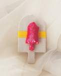 Anaario Popsicle Hair Ties, Pink hair tie for kids