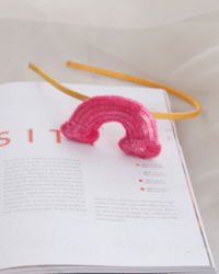 Anaario Rainbow Hairband, Pink hairband for kids