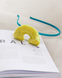 Anaario Rainbow Hairband, Yellow hairband for kids