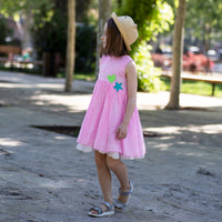 Girl wearing Anaario Sunshine Cloud Dress