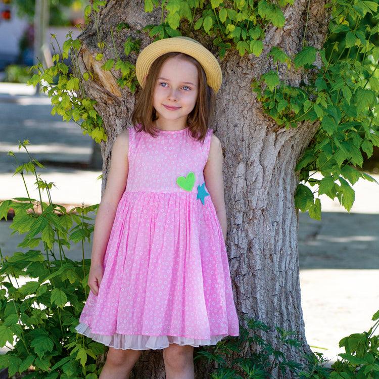 Girl wearing Anaario Sunshine Cloud Dress