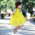 Girl wearing Anaario Sunshine Cloud Dress