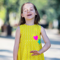 Girl wearing Anaario Sunshine Cloud Dress