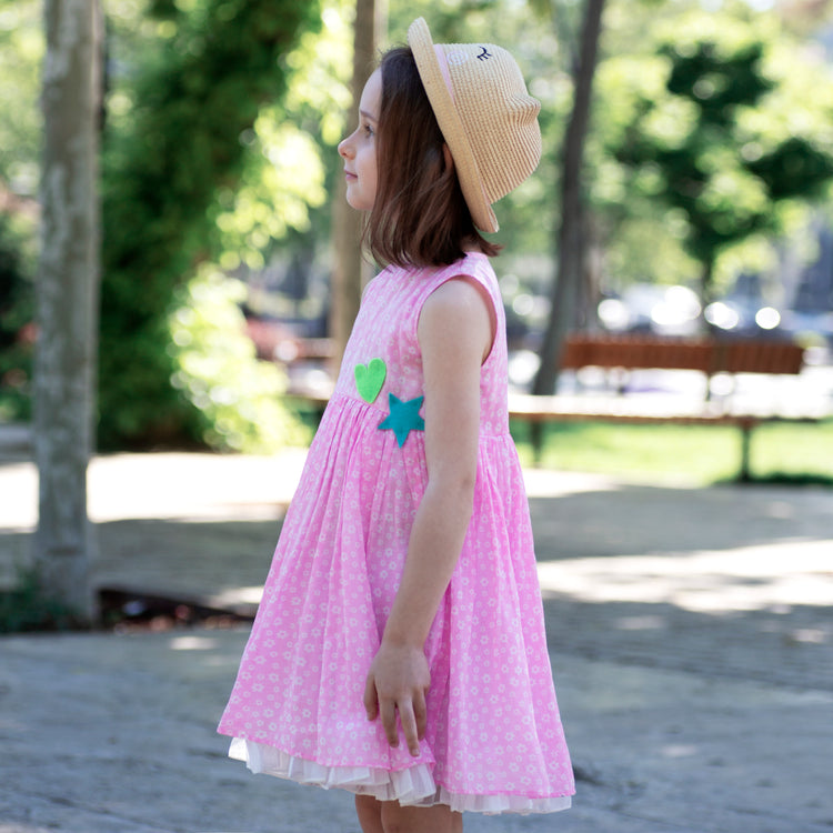 Girl wearing Anaario Sunshine Cloud Dress