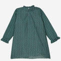Girl wearing Anaario Teal Clouds Dress
